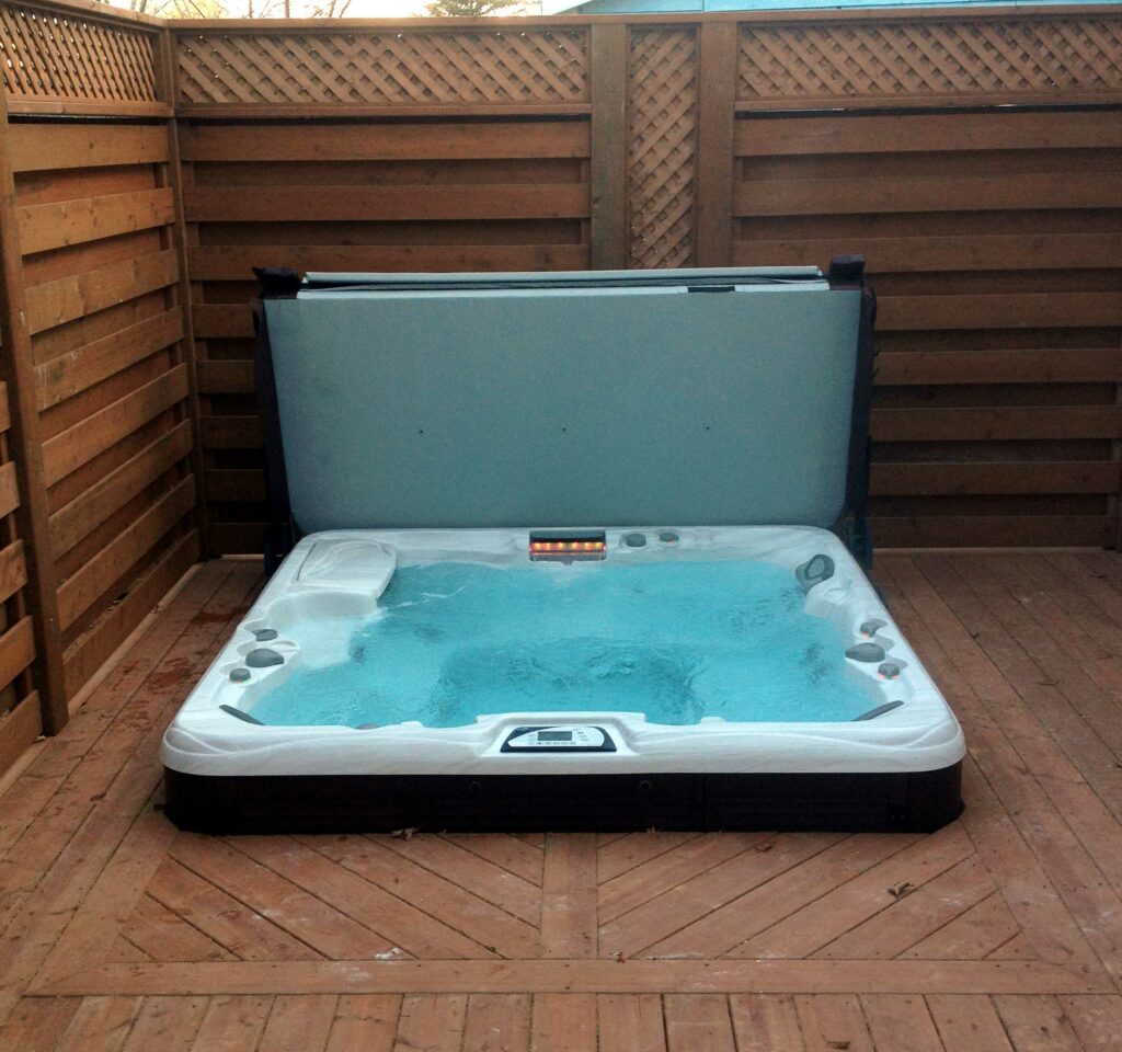 hot tub deck 1