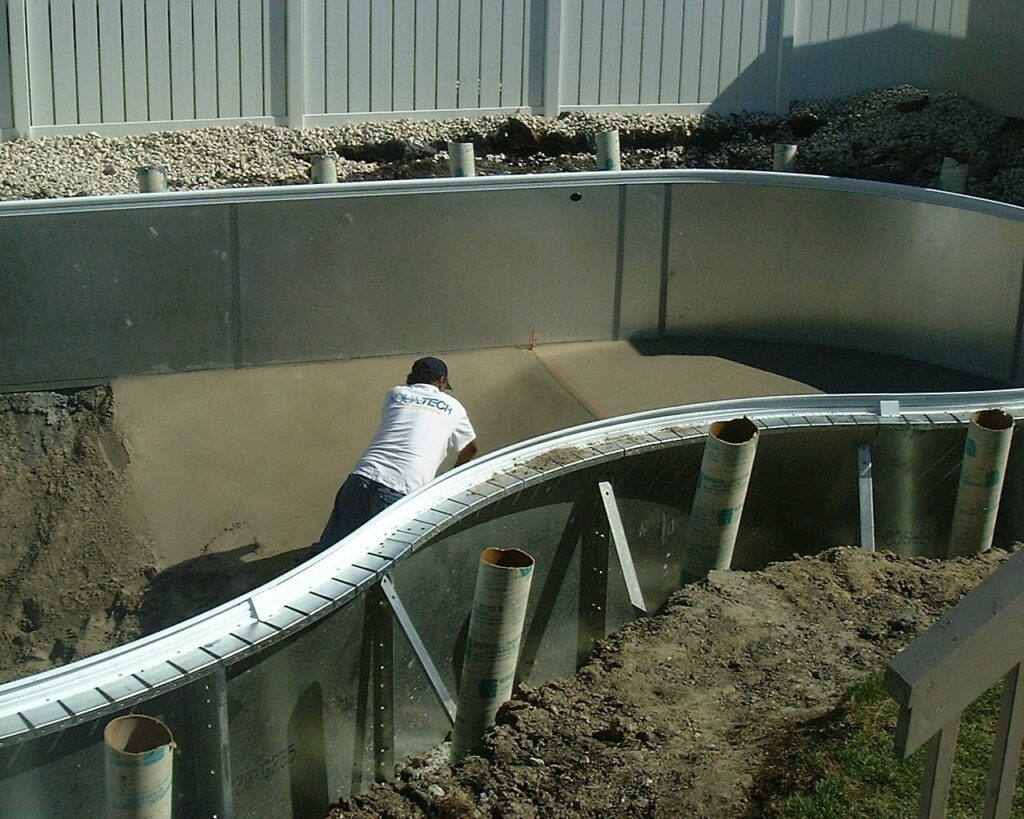 Installing Winnipeg Swimming Pools AquaTech