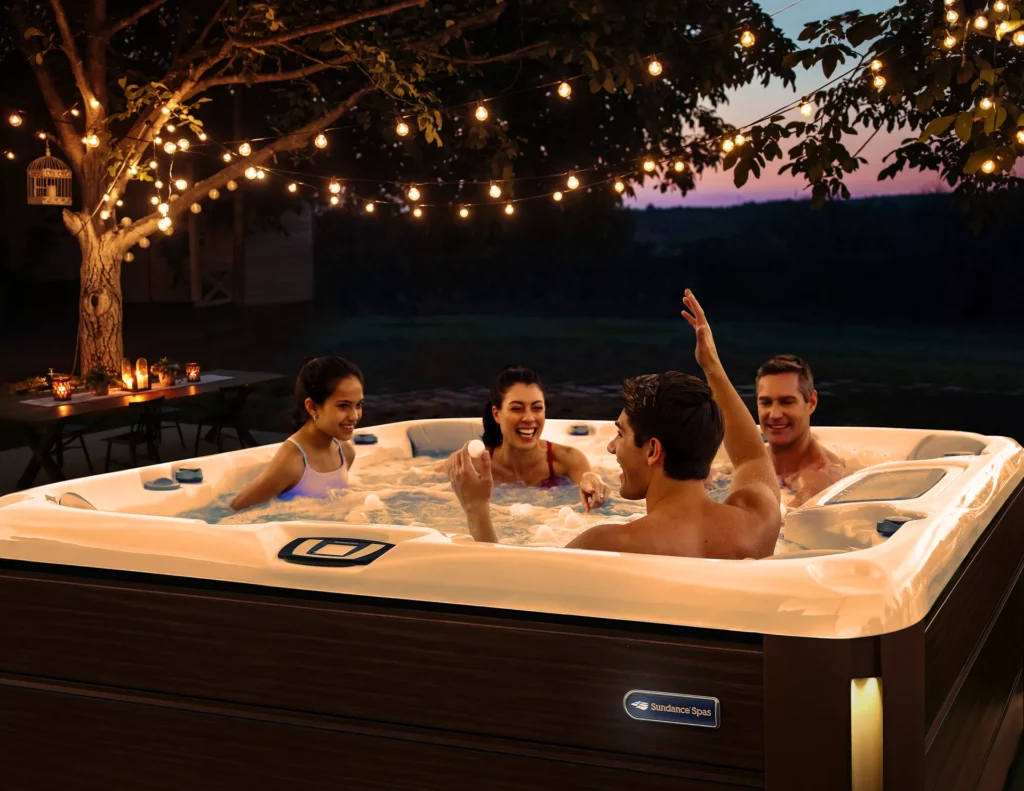 hot tub sds 880 lifestyle night