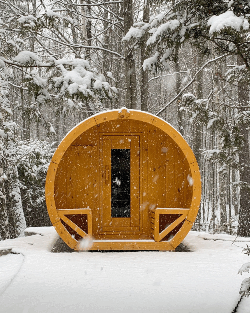 True North Outdoor Barrel Sauna