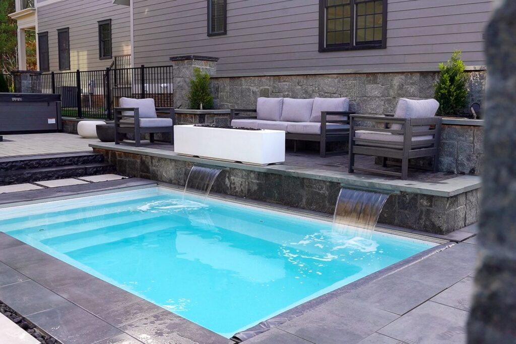 latham milan collection plunge pools - offered by aqua-tech winnipeg