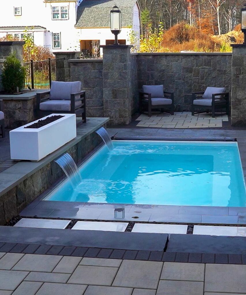 latham milan collection plunge pools - offered by aqua-tech winnipeg