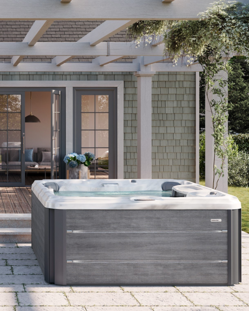 sundance spa small space patio