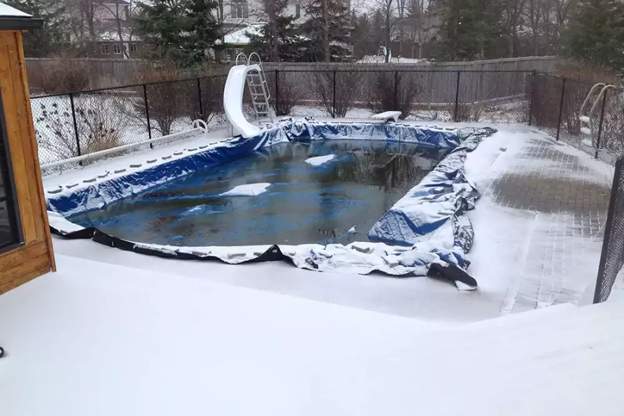 Pool renovation by Aqua-Tech Pritchard Farm before 04