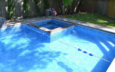 Tuxedo pool project rectangle shape by Aqua Tech image 2