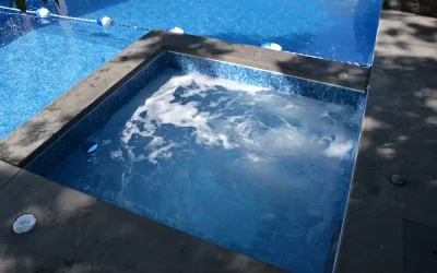 Tuxedo pool project rectangle shape by Aqua Tech image 6